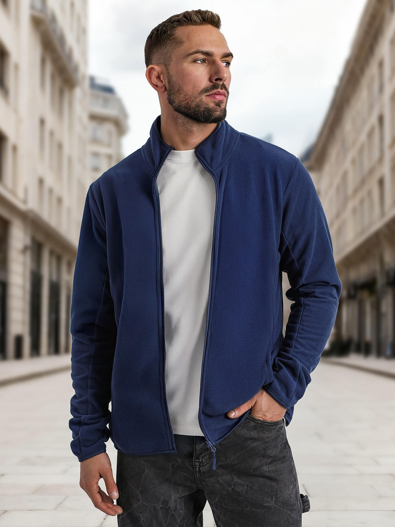 Sudadera de hombre granate OZONEE JS/HH016/25