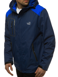 Chaqueta de hombre azul marino OZONEE MG/2515