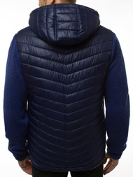 Chaqueta de hombre azul marino OZONEE JS/KS2001K