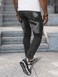 Vaqueros de hombre negras OZONEE NB/MP0045N