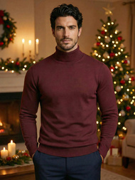 Jersey de hombre burdeos OZONEE V/V24504Z