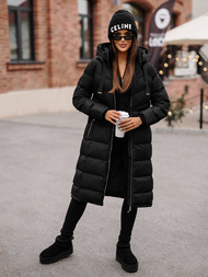 Chaqueta de mujer negra OZONEE JS/M736/392Z