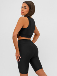 Sujetador deportivo para mujer negro OZONEE JS/17K596/3