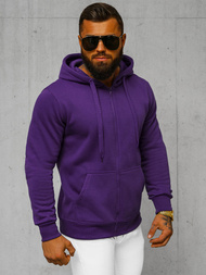 Sudadera de hombre violeta OZONEE JS/2008Z 