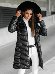 Chaqueta de mujer negro OZONEE JS/16M9100/392Z