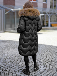 Chaqueta de mujer en negra OZONEE O/5M3229/392