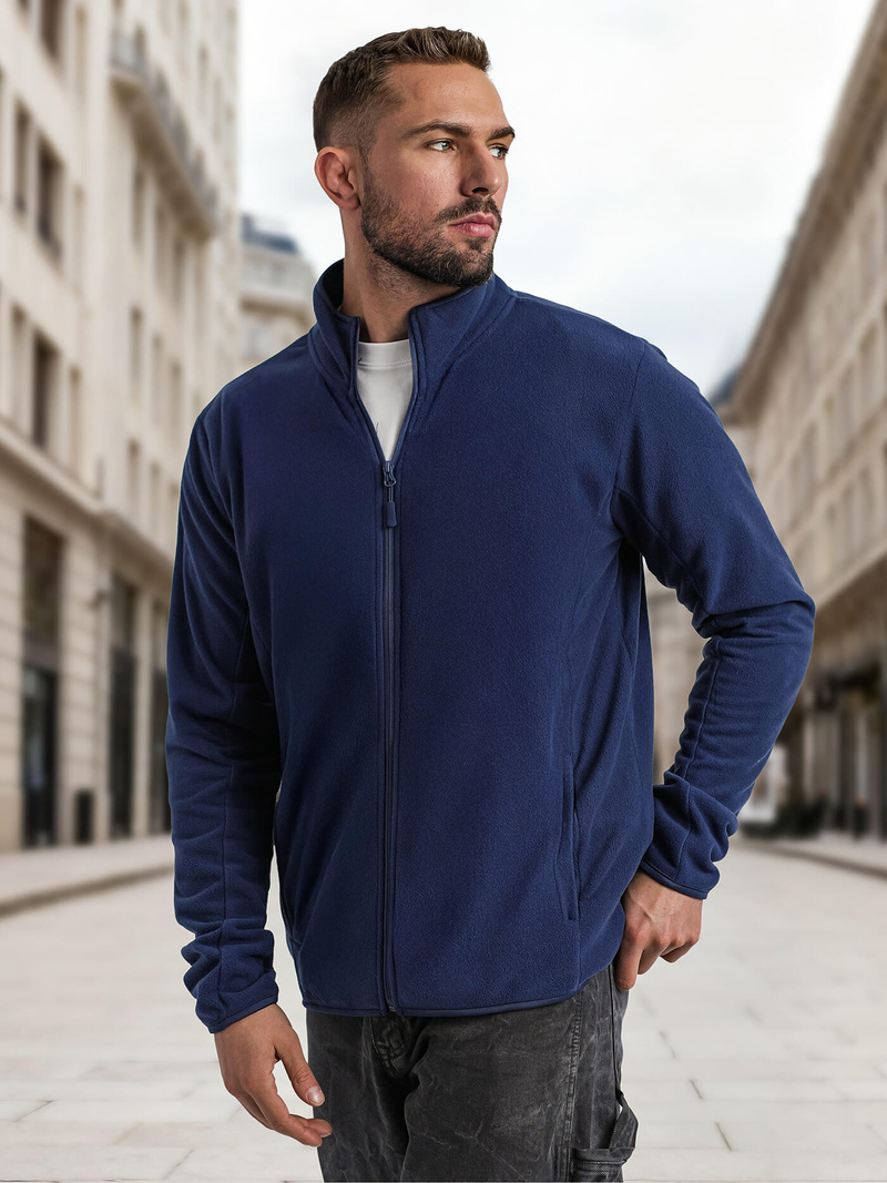 Sudadera de hombre granate OZONEE JS/HH016/25