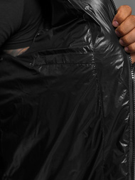 Chaqueta de hombre negro OZONEE O/M3205Z