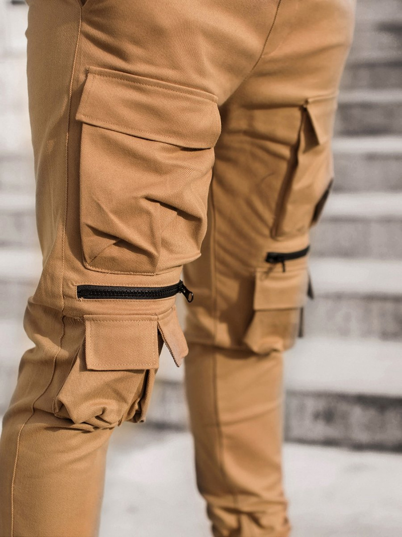 Pantalón jogger de hombre camel OZONEE G/2787
