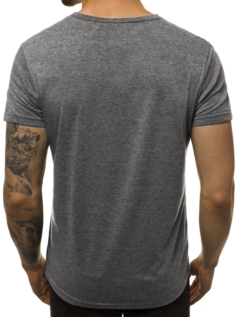 Camiseta de hombre grafita OZONEE JS/SS10932