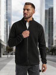 Sudadera de hombre negra OZONEE JS/HH016/3