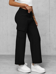 Pantalones de mujer negras OZONEE JS/92K515/3