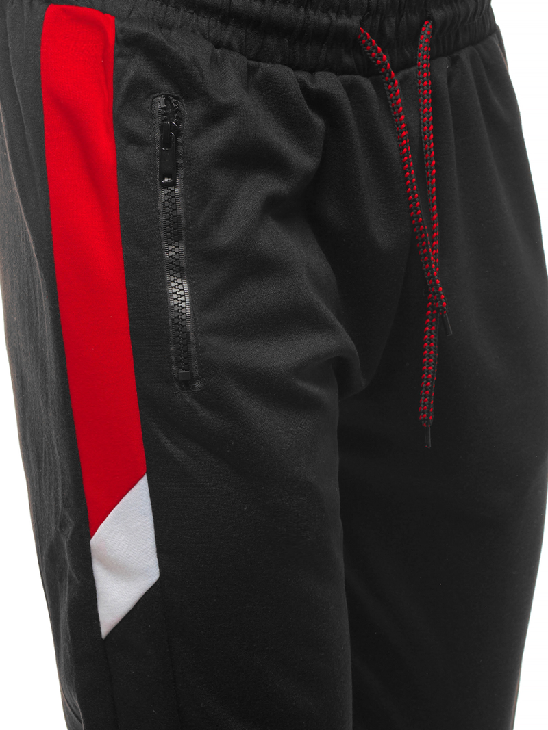 Pantalón de chándal de hombre negras OZONEE JS/JZ11026Z