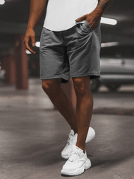 Pantalón corto de hombre grafito OZONEE JS/8K100/5Z