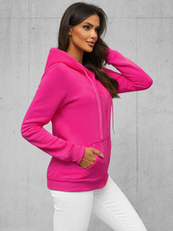 Sudadera de mujer Rosa oscuro OZONEE JS/W03Z