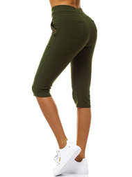 Leggings para mujer caqui OZONEE JS/1041/B7