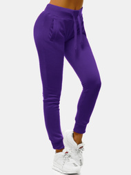 Pantalón de chándal para mujer violeta OZONEE JS/CK01/30