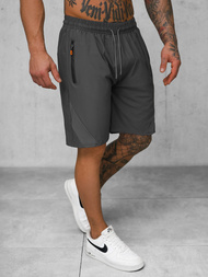 Pantalones cortos deportivos para hombre grafito OZONEE JS/12K1800/5