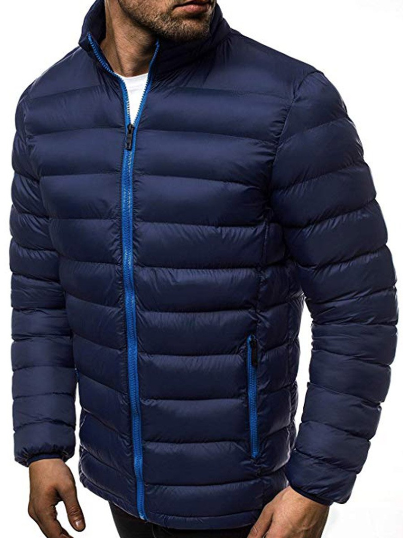 Chaqueta de hombre azul marino OZONEE JB/JP1111