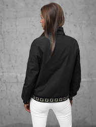 Chaqueta de mujer negra OZONEE JS/5M3161/392