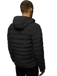 Chaqueta de hombre negra OZONEE JS/SM67Z
