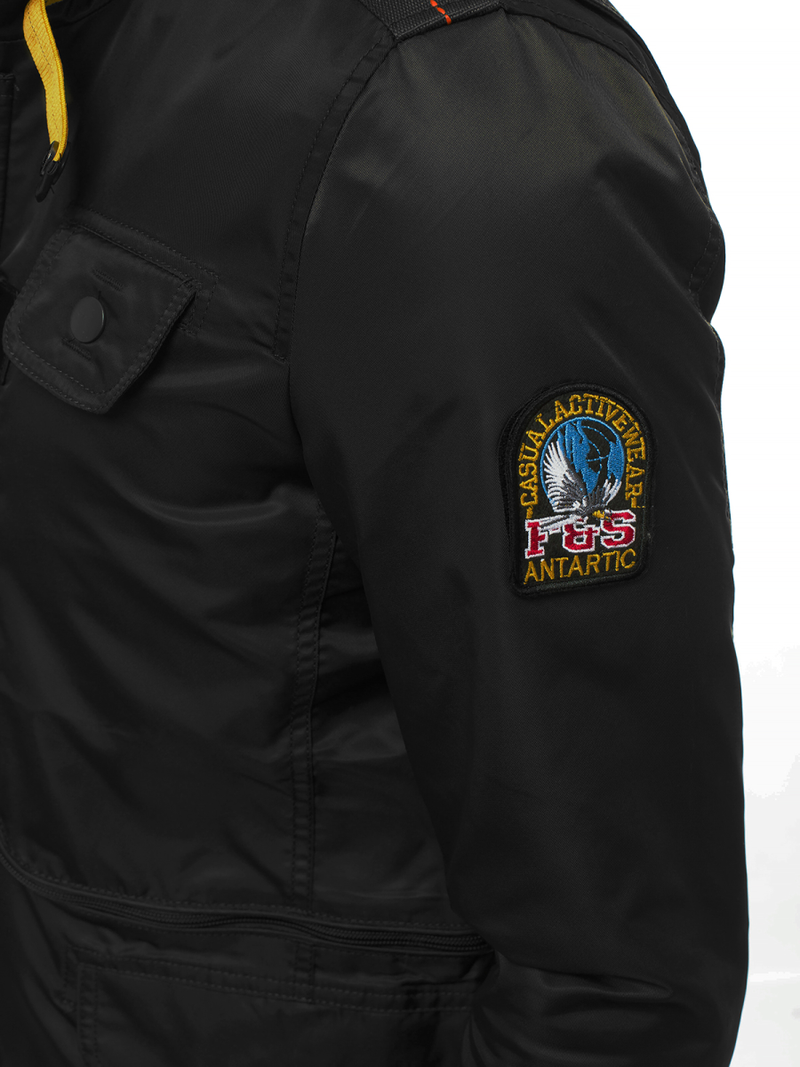 Chaqueta de hombre negr OZONEE O/99237