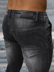 Vaqueros de hombre negras OZONEE NB/MP0091N