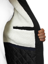 Chaqueta de invierno de hombre negra OZONEE JD/390