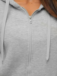 Sudadera de mujer gris OZONEE JS/W03Z