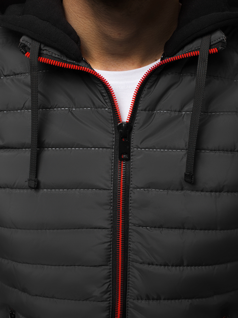 Chaleco de hombre grafito OZONEE N/6102Z