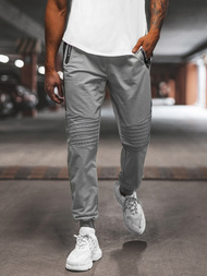 Pantalón de chándal de hombre gris OZONEE JS/68K10326Z
