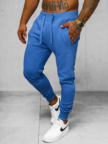 Pantalón de chándal de hombre azul OZONEE JS/XW01Z