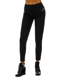 Leggings para mujer negras OZONEE JS/1040/B1