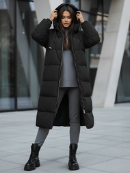 Chaqueta de mujer negra OZONEE JS/5M3163/392Z