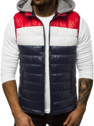 Chaleco de hombre azul marino OZONEE N/6105