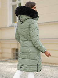 Chaqueta de mujer menta OZONEE O/W377Z