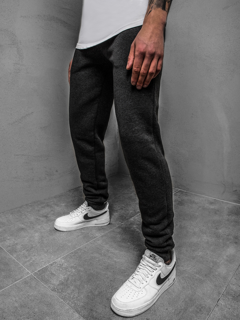 Pantalón de chándal de hombre grafito OZONEE JS/YW006Z