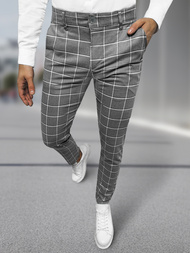 Pantalón chino de hombre grafito oscuro OZONEE DJ/5522Z