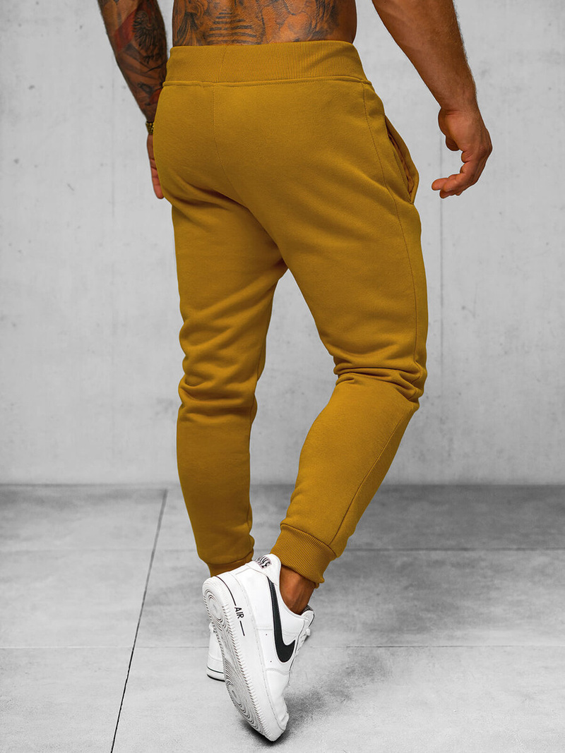 Pantalón de chándal de hombre camel OZONEE JS/XW01Z