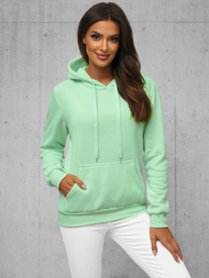 Sudadera de mujer menta OZONEE JS/W02Z