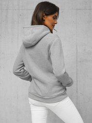 Sudadera de mujer gris OZONEE JS/W02Z