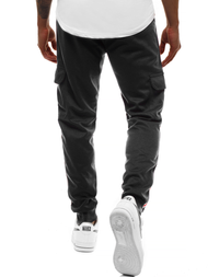 Pantalón de chándal de hombre negras OZONEE JS/JZ11009