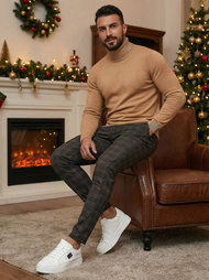 Pantalón chino de hombre grafito OZONEE DJ/5632Z