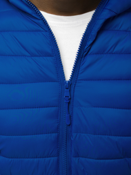 Chaqueta de hombre azul OZONEE JS/LY35