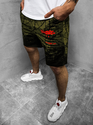 Pantalón corto de hombre verde JS/KK300162Z