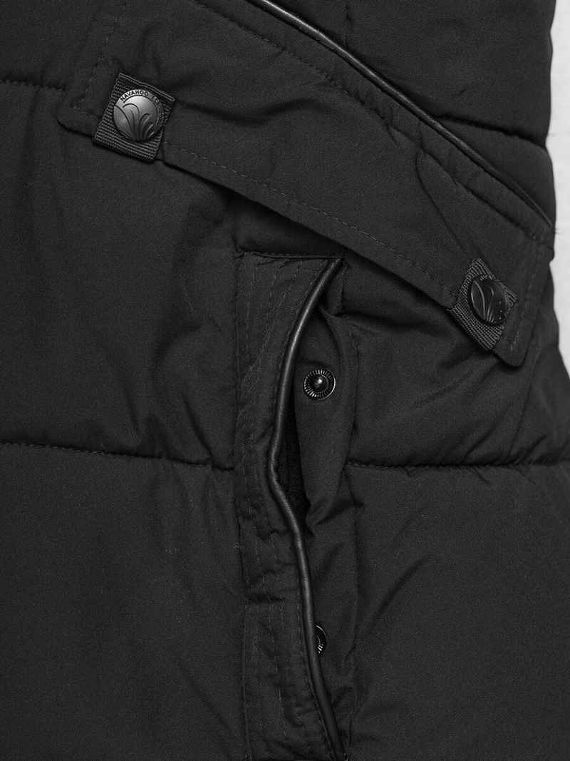 Chaqueta de mujer negra OZONEE O/W377