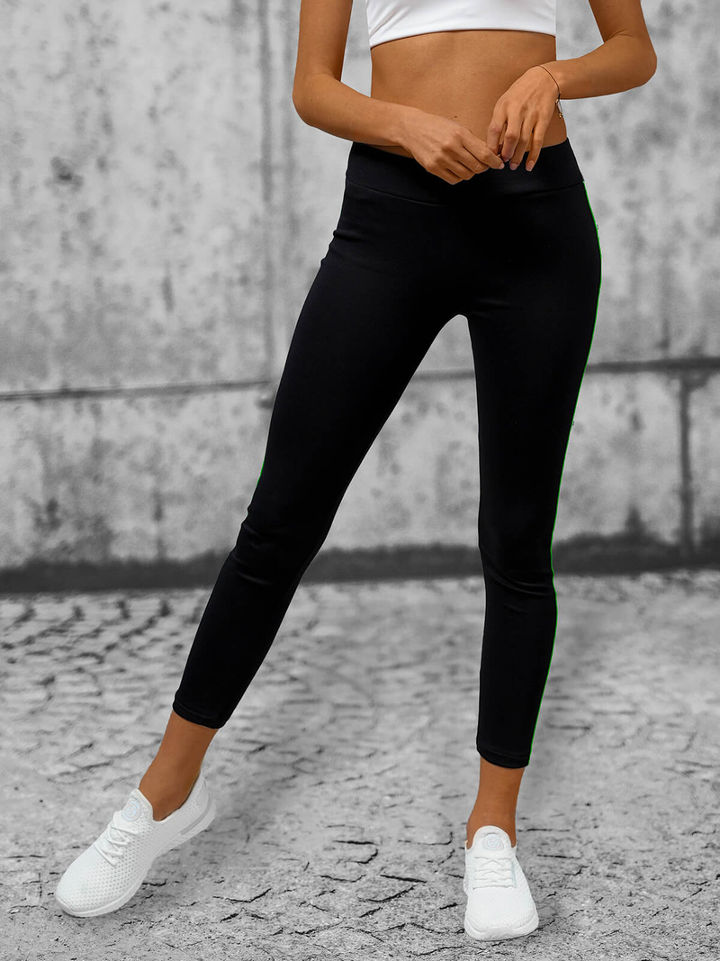 Leggings para mujer negras OZONEE O/TS217/1