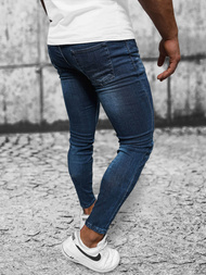 Vaqueros de hombre azul oscuro OZONEE NB/MP0015BS