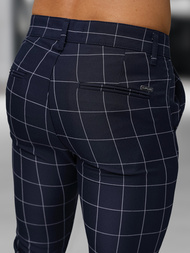 Pantalón chino de hombre azul OZONEE DJ/5505Z
