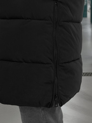 Chaqueta de invierno de hombre negra OZONEE JS/25M9803/392